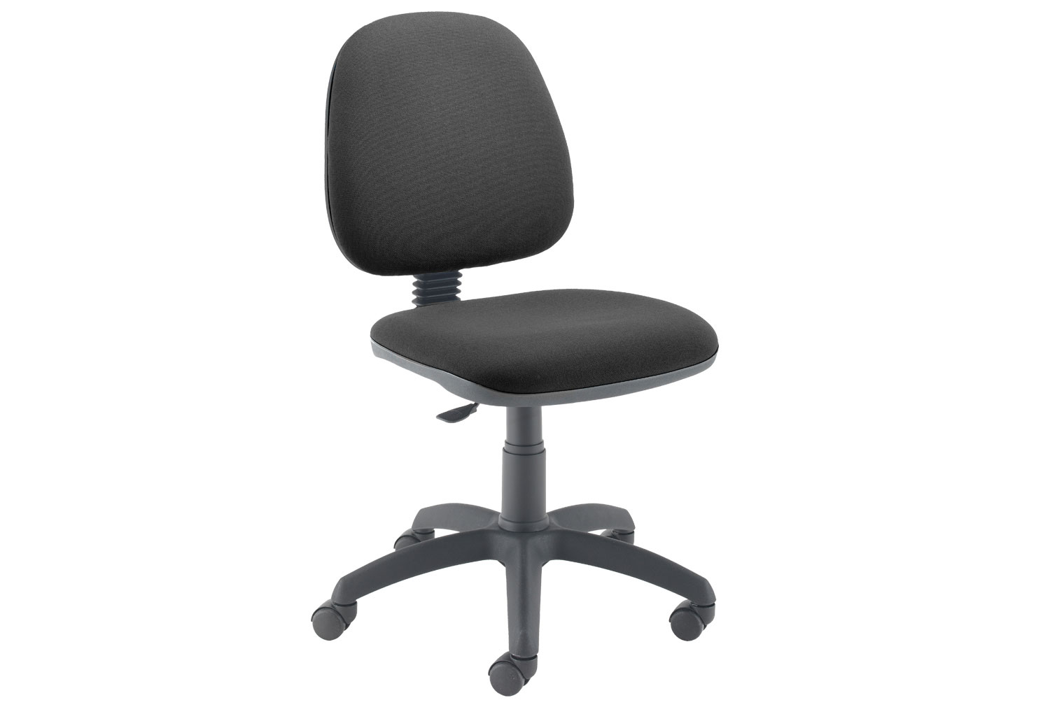Dash Medium Back Operator Office Chair, Without Arms, Charcoal