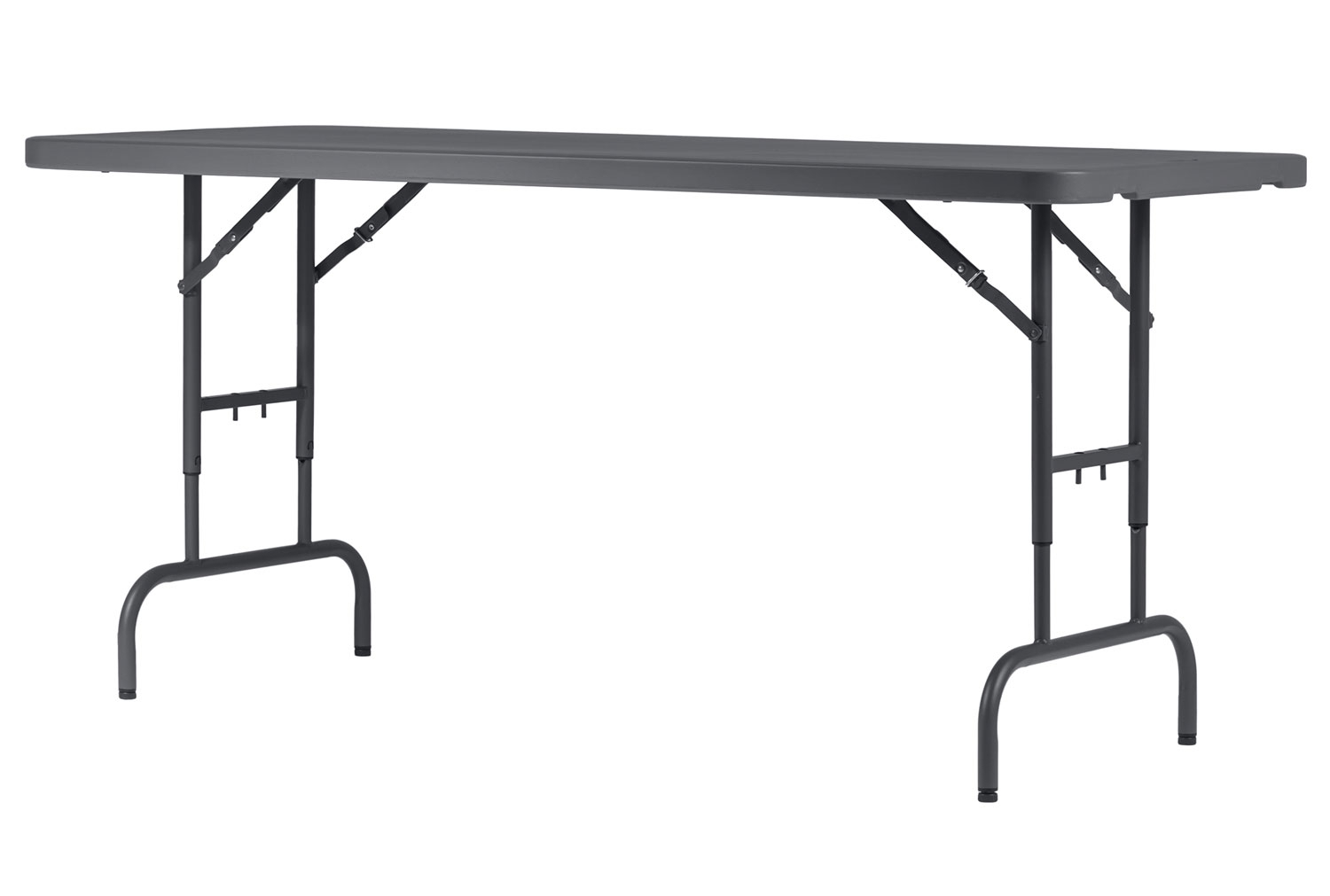 Valence Height Adjustable Rectangular Folding Table