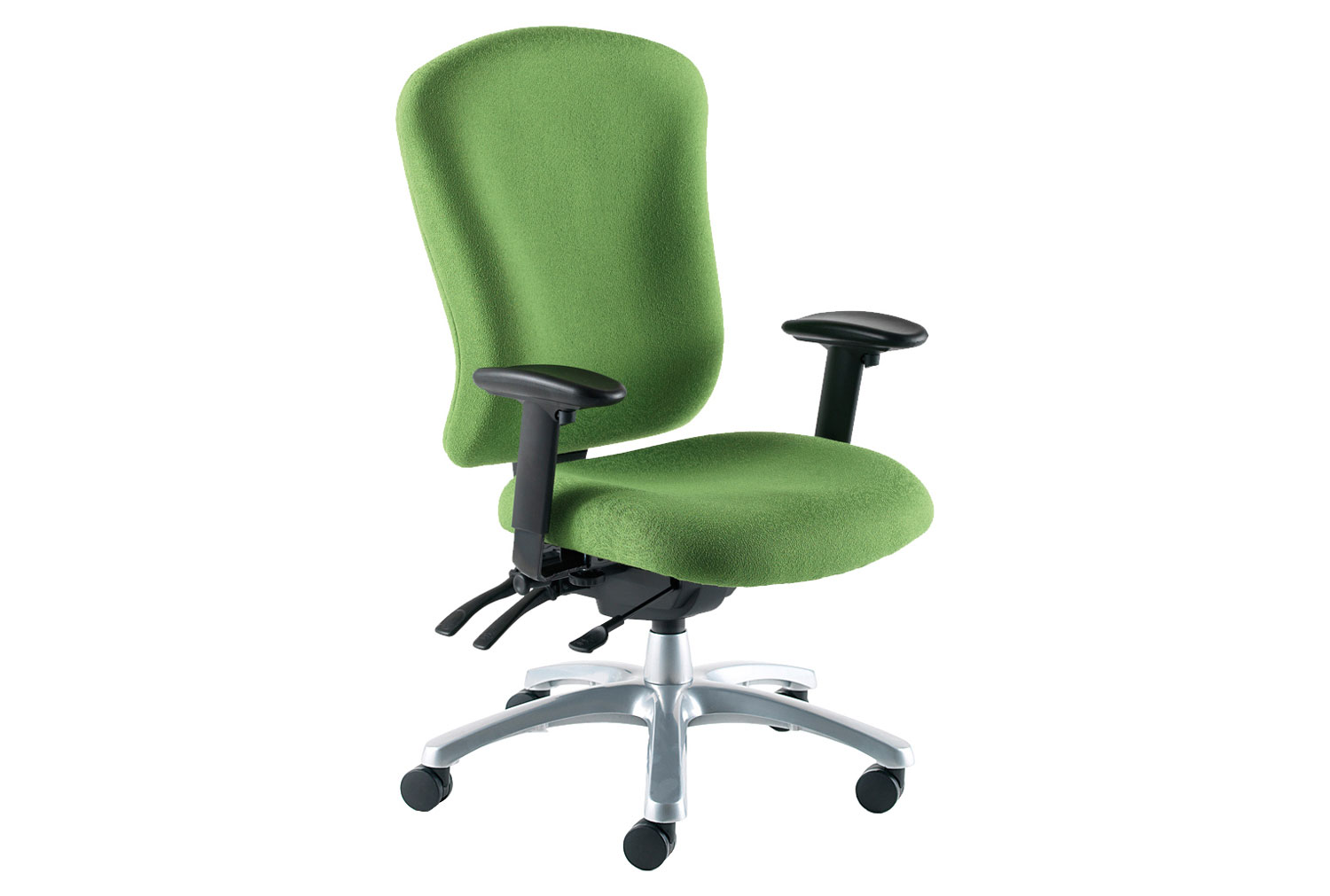 Ternin High Back Fabric Operator Office Chair With Height Adjustable Arms, Elapse