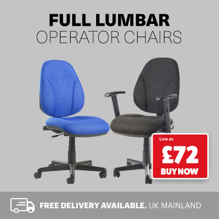 Full Lumbar Operator Chair